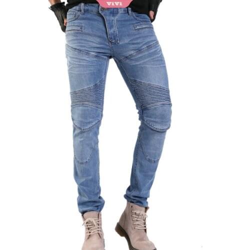 Mens Motorcycle Pants Outdoor Motorcycle Riding Jeans Protective Gear Protection Motorcycle Trousers