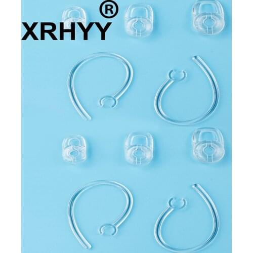SET 6pcs SML Earbuds 4pcs Earhooks for Plantronics Voyager Edge Mobile Bluetooth Wireless Headset Earloops Earclips