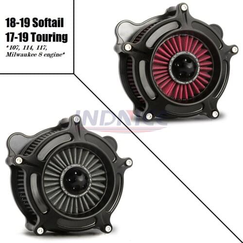 Black OPS AIR CLEANER kits for harley FLHX Street Glide 17-20 Softail Slim 18-20