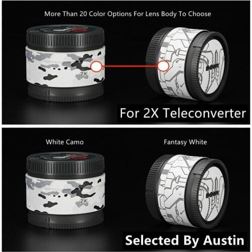 For Sony SEL20TC 2.0X Teleconverter Lens Decal Skin Sticker Protector Anti-scratch Coat Wrap Cover Case