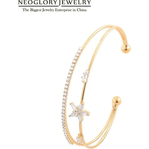NEOGLORY Silver Bracelets
