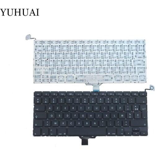 New French Laptop Keyboard 2009-2012 For Apple Macbook Pro A1278 MC700 MC724 MD313 MD314 FR Keyboard Replacement