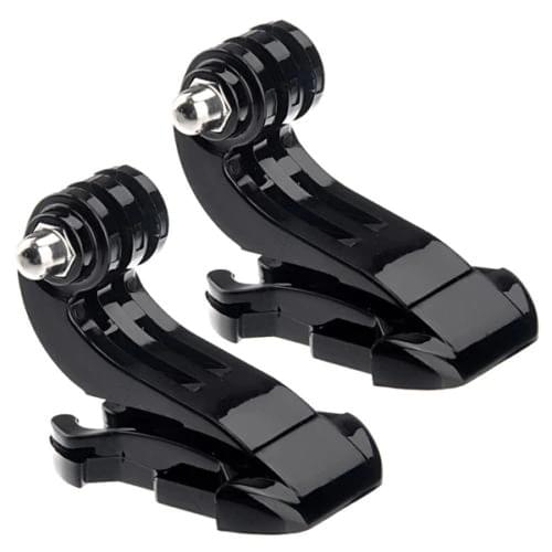 New GP20 for 2pcs Black Vertical Surface J-Hook Buckle Mount support sports camera accessories