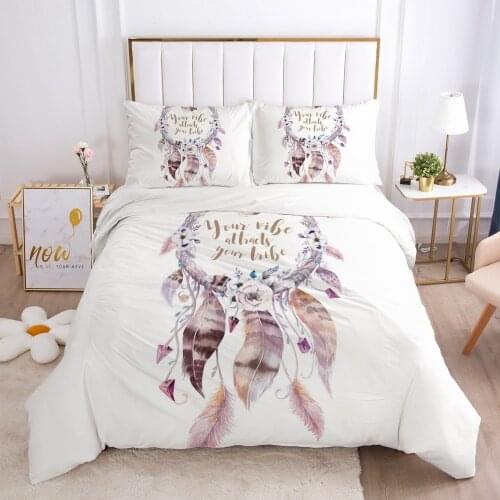 Duvet Cover Set Bedding Sets Feather Comforther Cases Quilt Covers Pillow shams 3D Bohemian Twin Single Double Size Bed Linen