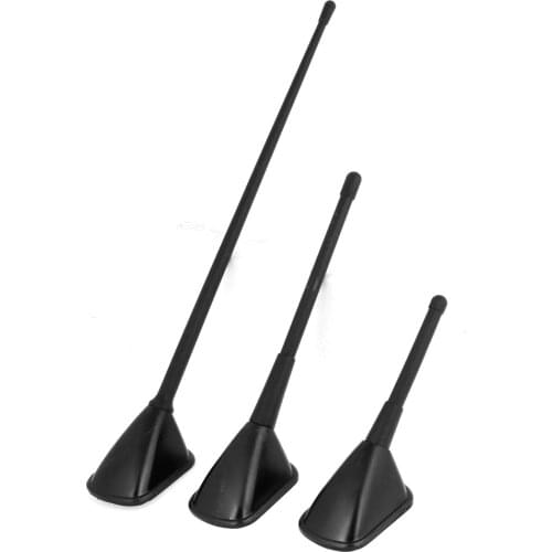 UXCELL 3 In 1 Black Plastic Exterior Fm Am Dummy Antenna For Auto
