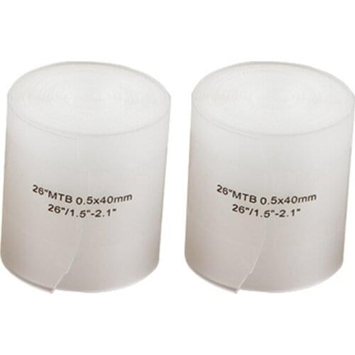 2 Pcs MTB Bicycle Bike Tire Liner Anti-Thorn Protection Tape Puncture Proof Pad Inner Mat