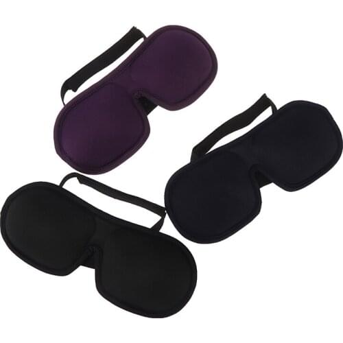 1PCs 3D Sleep Mask Natural Sleeping Eye Mask Eyeshade Cover Shade Eye Patch Unisex Soft Portable Blindfold Travel Eyecover