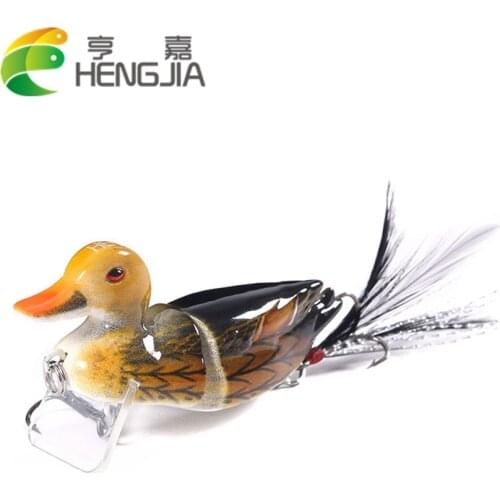 1PCS FISHING LURE BAIT DUCK CHATTERBAIT LEURRE 70MM/18G FISHING LURE LURES FISH ABS DUCK PESCA ISCA ARTIFICIAL SWIMBAIT LEURRE