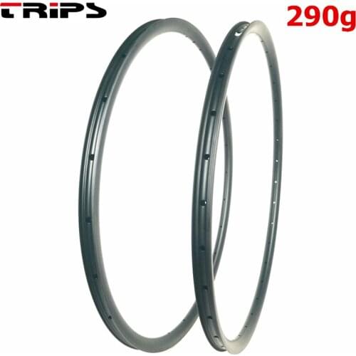 290g only carbon 27.5er mtb bicycle rim 27mm width asymmetric T800 carbon mountain bike rim tubeless XC mtb bicycle marathon rim
