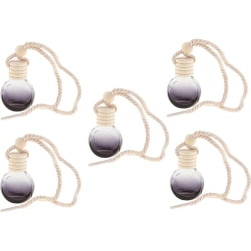 5/10/12/15pcs ing Air Freshener Bottle 10ml Auto Office Ornament Ball