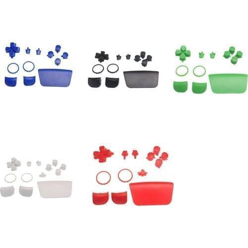 50 sets a lot Controller Button Joystick Keypad Cross Function Keys Replacement Shell Case Cover set For PS5 Gamepad