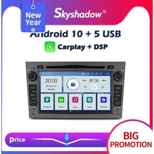 Carplay DSP PX6 IPS Android 10 4GB + 64GB Car DVD Player GPS Map Radio For Opel Zafira Vectra Antara Astra Combo Corsa Meriva