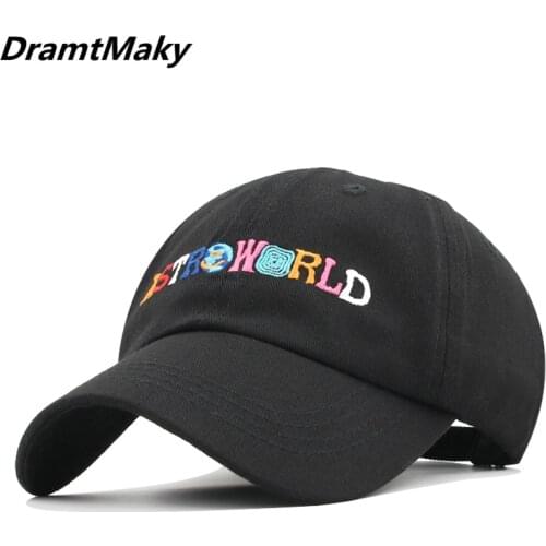 New ASTROWORLD Baseball Caps Embroidery Hip Hop bone Snapback Hats for Men Women Adjustable Gorras Casquette Unisex Astroworld