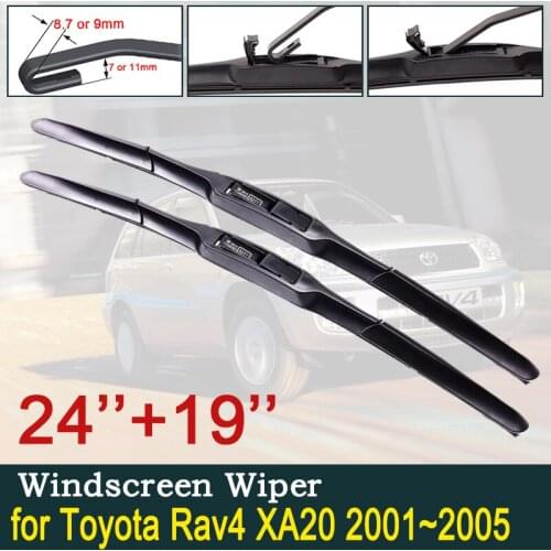 For Toyota Rav4 XA20 Rav 4 20 2001~2005 Car Wiper Blade Front Windscreen Windshield Wipers Car Accessories 2002 2003 2004