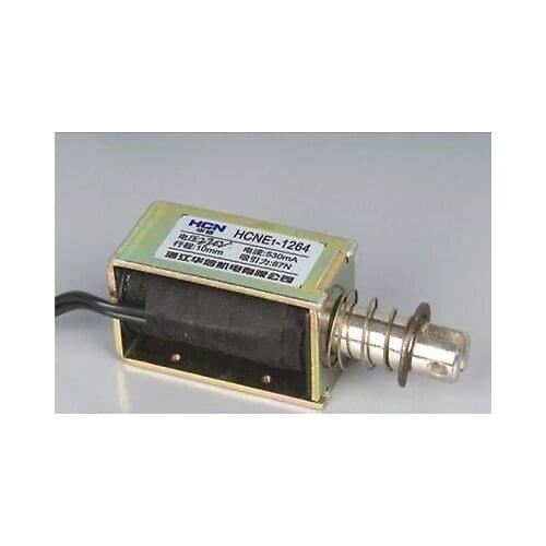 24V Pull Hold/Release 10mm Stroke 7.4Kg Force Electromagnet Solenoid Actuator