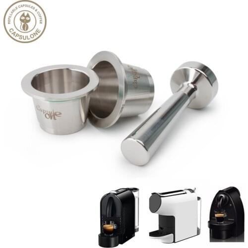 Capsulone xiaomi resuable capsule pod fit for nespresso refillable coffee capsule fit for U/U milk/Scishare/Essenza-C100