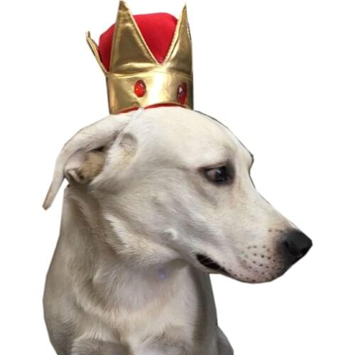 Pet Costume Royal Hat Puppy Headwear For Cats & Small Dogs