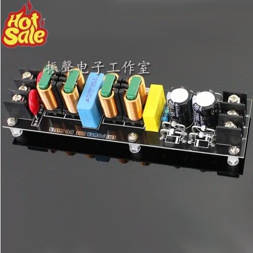 2000W 15A EMI Power Filter Module High Efficiency DC Power Supply Filter DIY Audio
