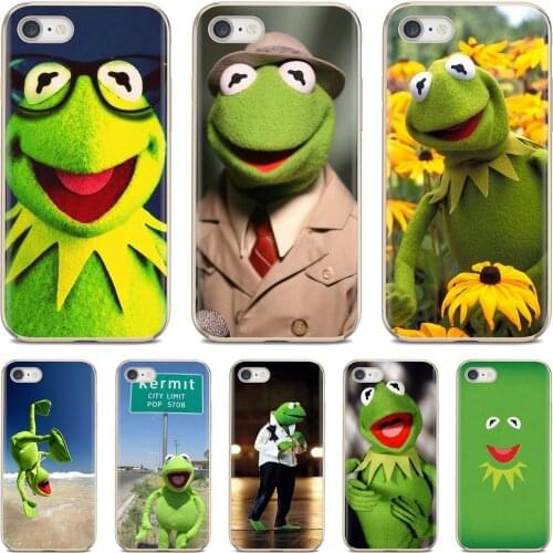 Soft Cover Bag For Samsung Galaxy A10 A40 A50 A70 A3 A5 A7 A9 A8 A6 Plus 2018 2015 2016 2017 The Muppets Kermit The Frog