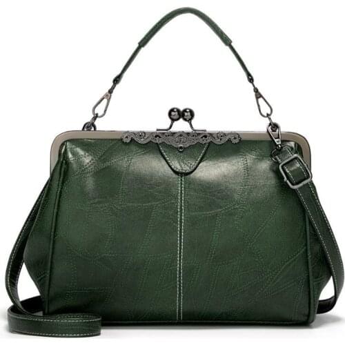 Bags for Women 2021 New style Europe and America Women Handbags Casual Shoulder Bags Vintage Female Tote PU Leather Handbag