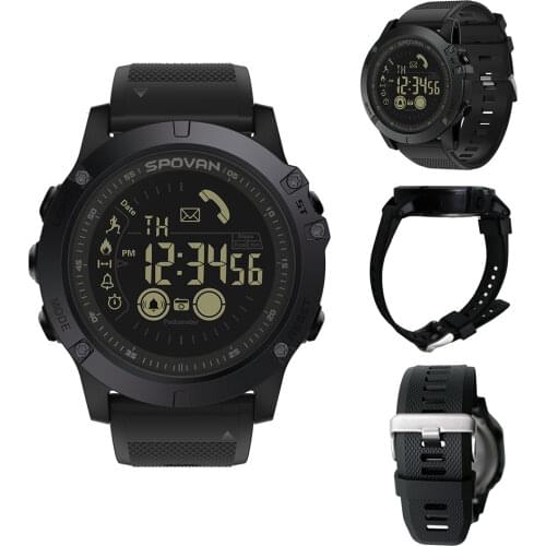 Outdoor Digital Smart Sport Watch for Men with Pedometer Wrist Watch for iOS and Android 50M Waterproof fitness equipment