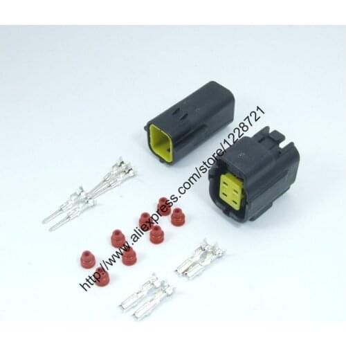 10Sets 4Pin Way Female&male Sealed Sensor Connector (SSC) Waterproof Electrical Wire Cable Connector Plug