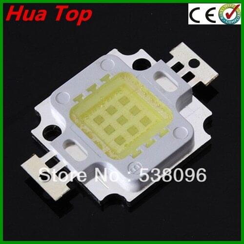 Lampada 10pcs/lot 10W 900LM LED solar lustre epistar Chip Bulb IC SMD Lamp Light White / Warm White High Power lustres smd Chips