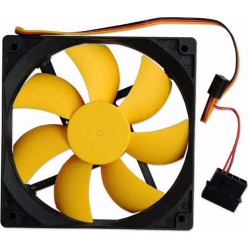 120 X 120 X 25mm 120mm 12cm12v Dc Pc Cpu Computer 3pin 4pin Connector CPU Heat Sink Cooler Fan Pc Case Cooler Cooling Fan