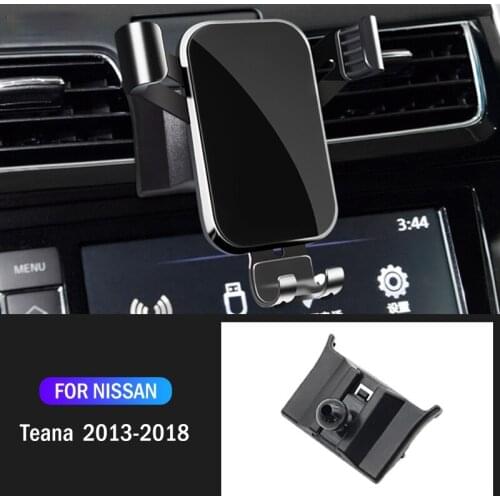 Car Mobile Phone Holder Stand GPS Gravity Navigation Bracket For Nissan Teana J33 2013 2014 2015 2016 2017 2018 Car Accessories
