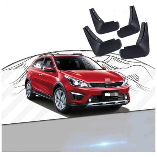 Car Mud Flaps For KIA Rio X-Line KX Cross 2017-2020 Mudflaps Splash Guards Flap Mudguards Car Styling