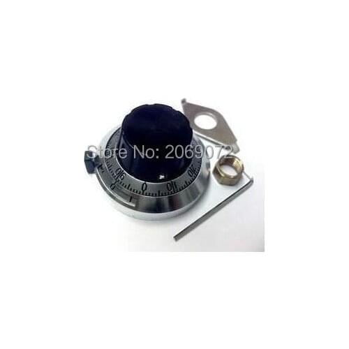 Free Shipping 46mm B2 Dial Multi-Turn Potentiometer knob Cap Switch