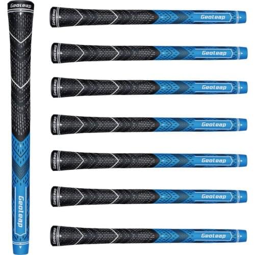 Geoleap 2019 new Golf Grips Multi Compound Cord Rubber Golf Club Grips 8pcs/lot standard 8 colors free shipping