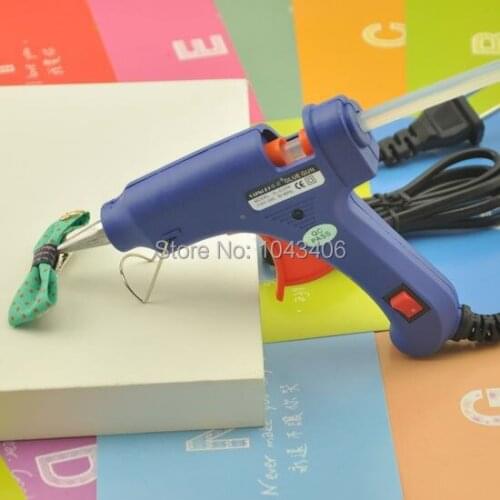 DIY tool Hot Fix Appliactor Bead Hotfix Rhinestones Storage Box Hot Melt Glue Stick Gun Blue applicator for Crafts Repair Tool
