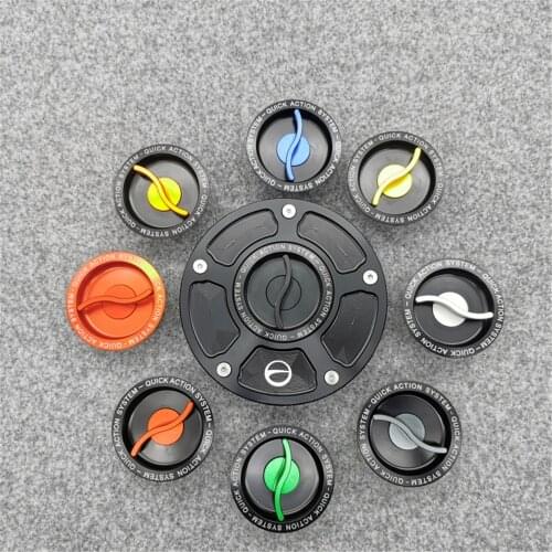 Motorcycle Quick Racing Tank Fuel Oil Cover For HONDA CBR/CB/CBF,VTR/VT,RVF 400,RC51,CBX,NT,NSR250,ST1300,CMX,MSX 125