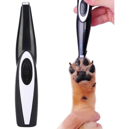 Dog Clippers Professional Pet Foot Hair Trimmer USB Rechargeable Pets Hair Cutter Remover For Dogs Cats Pet Hair Grooming Tools