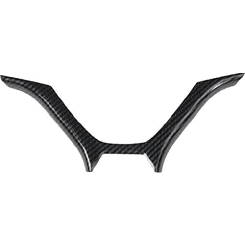 Carbon Fiber Car Steering Wheel Cover Panel Trim Decal for Honda Civic 2012-2015