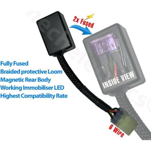 Fit for Yamaha Immobiliser Emulator Bypass 2006 - 2019 R1 R6 MT07 MT09 MT10 TMAX XMAX