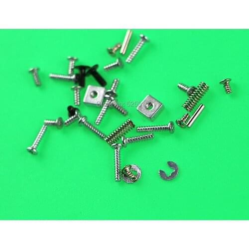 20sets Full Screw Set + L R Spring + Metal Pillar for Nintend 3DSXL 3DSLL 3DS XL LL Screws Repair Parts