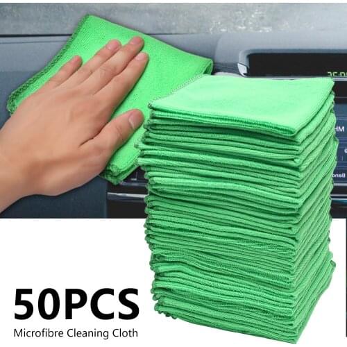 Car Wash Microfiber Towel Car Cleaning Drying Cloth Hemming Wash Towel Car wash supplies 30x30cm