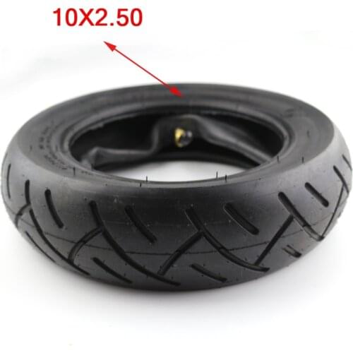 Size 10 inch Pneumatic 10x2.50 Tire fits Electric Scooter Balance Drive Bicycle Tyre 10*2.5 inflatable Tyre & inner tube