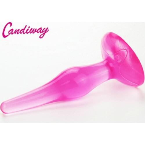 Pink tube girl anchor unisex backyard Stimulating Butt Plug for women &men Anal plug Tiny sex Toys unisex waterproof