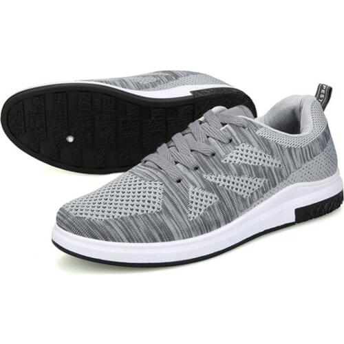 2019Fly weave running shoes sneaker leisure travel net shoes