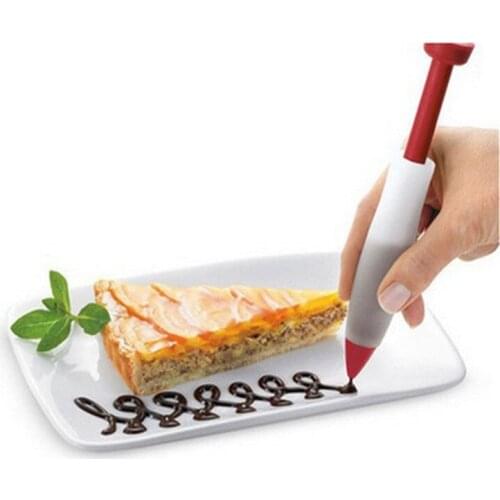 Chocolate Food Writing Silicone Pen Decorating Tools Cake Molds Cream Cup Cookie Icing Piping Pastry Nozzles kitchen Accessories