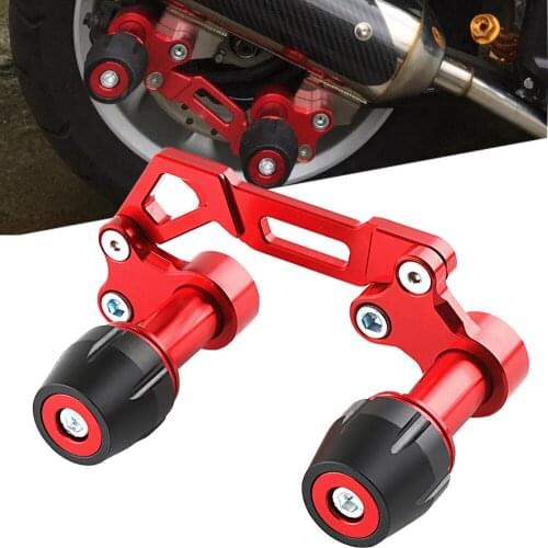 Exhaust Frame Sliders Crash Protector Falling Protector For Yamaha NVX NMAX155 XMAX300 PCX AEROX Motorcycle Muffler Slider