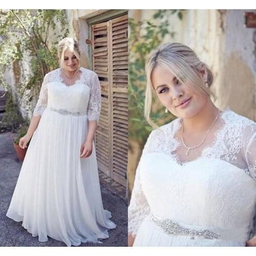 SlenyuBridal Chiffon Wedding Dresses