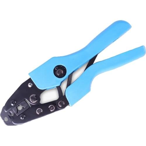 Spark plug wires crimping hand tools AN-2048 ratchet crimper for stripping spark plug wire plier