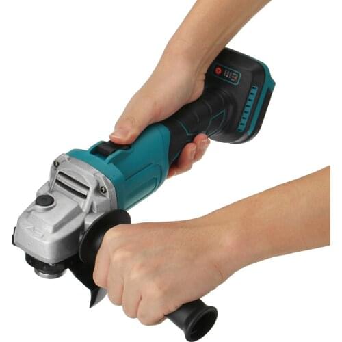 18V 800W Brushless Cordless Impact Angle Grinder 100/125mm 3 Speed For Makita Battery DIY Power Tool Cutting Machine Polisher