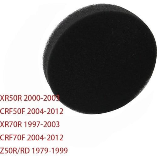 Air Filter Air Inlet fit Honda CR250 CRF50F CRF70F XR50 XR70 Z50 Z50RD CRF50 CRF70 Air purifier element 17211-165-730