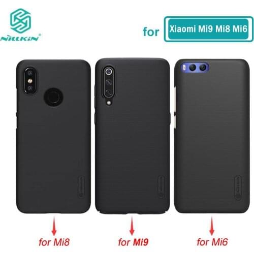 Xiaomi Mi9 Case Nillkin Hard Back PC Frosted Shield Case for Xiaomi Mi8 Mi 9 SE 10 10T Lite 9T Pro Cover