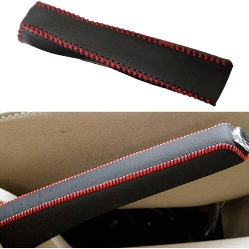 Car Gear Lever Knob Handbrake Protective Cover Handbrake Handle Cover Handbrake Cover for Peugeot 307 308 2009-2014